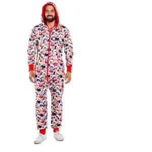 New Tipsy Elves Onesie Small Cats Print Onesie Unisex